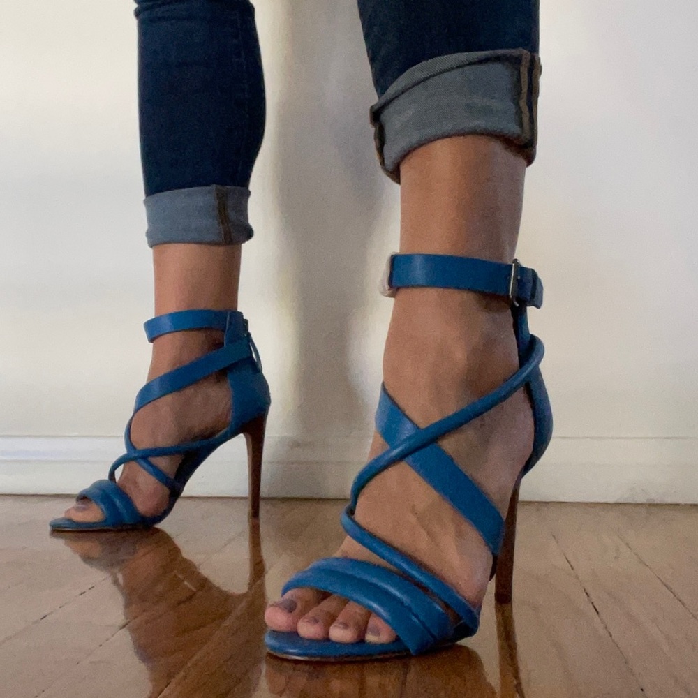Joe’s Jeans Electric Blue Heels